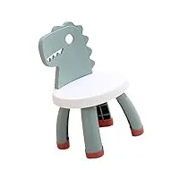 homoyoyo chaise d'enfant en plastique chaise de dinosaure chaise dino pour enfants chaises d'animaux anti-dérapant design ergonomique escabeau pour enfants meubles de salle de jeux chaise