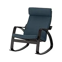 temkin fauteuil chaise,fauteuil à bascule d'intérieur, bascule moderne, cadre en métal, fauteuil du milieu du siècle, fauteuil inclinable rembourré en tissu, options multicolores, pour salon, chamb