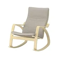temkin fauteuil chaise,fauteuil à bascule en tissu métallique, fauteuil du milieu du siècle, fauteuil à bascule d'intérieur relaxant, siège rembourré rembourré, options multicolores, chaises décont