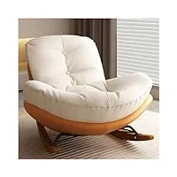 fauteuil salon fauteuil relax fauteuil chambre confortable pour lecture, cadre en métal pour charger de 150 kg,fauteuil intérieur extérieur,fauteuil de relaxation ( color : orange , size : 95x115x65cm