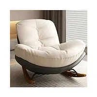 fauteuil salon fauteuil relax fauteuil chambre confortable pour lecture, cadre en métal pour charger de 150 kg,fauteuil intérieur extérieur,fauteuil de relaxation ( color : gray , size : 95x115x65cm )