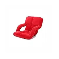 vejia rouge chaise longue canapé-fauteuil canapé paresseux daim petit canapé chaise sol canapé fauteuil