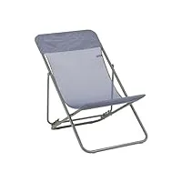 lafuma mobilier maxi transat chaise longue, océan ii, taille unique