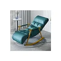 khiry fauteuil à bascule moderne et audacieux, fauteuil inclinable, siège du milieu du siècle, fauteuil à bascule rembourré, canapé simple inclinable