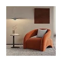 brezo chaise coiffeuse simple moderne en velours, chauffeuse de salon rembourrée, chaise de coiffeuse, fauteuils de salon for lire ou se détendre, peut contenir 200 kg, 74 x 82 x 78cm (color : a)