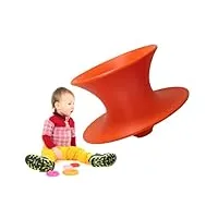 chaise enfant sensorielle tabouret gyroscopique de chaise pivotante pour enfants colorés, petite chaise sensorielle de jeu antidérapante, jouet de chaise tournante extérieure d'intérieur, le tabouret