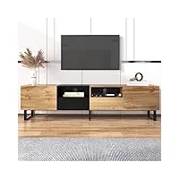 merax meuble tv bas - meuble de salon - meuble tv - commode - Étagère tv
