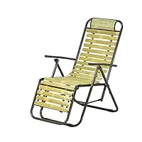 nbhdek chaise longue inclinable chaise inclinable pliante jardin plage chaises longues zéro gravité chaises longues fauteuil relaxant bambou