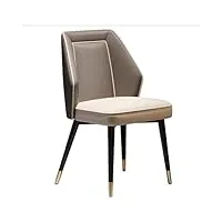mahnfeid chaise de salle à manger moderne du milieu du siècle, chaise de cuisine avec coussin en éponge haute densité, chaise d'appoint pour salon/salle à manger