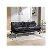 silkfrom unique sofa bed,loveseat,futon bed,modern adjustable lounge couch with metal legs,sofs bed comfortable for living room,office,canapé de salon