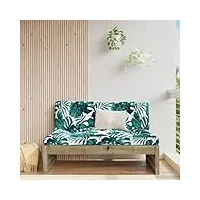 larryhot canapé central 120 x 80 cm en bois imprégné de pin, meubles et chaises de jardin, unité pour canapé modulable d'extérieur, 825764