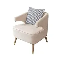 sswerweq poufs adultes single sofa cotton linen living room armchair bedroom dressing vanity chair sofa decor chairs