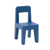 magis - chaise pour enfant seggiolina pop - bleu/pxhxp 30x55x33cm
