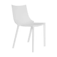 driade - bo - chaise de jardin - blanc/mat/pxhxp 50x81x53cm
