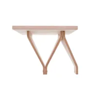 tojo - table de chevet 40x34cm - hêtre/lxlxh 40x34x27cm