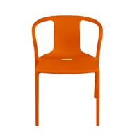 magis - chaise avec accoudoirs air armchair - orange/mat/pour interieur et exterieur
