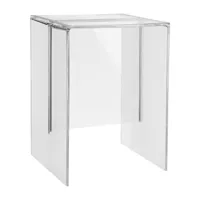 kartell - laufen max-beam - tabouret/table d'appoint - transparent