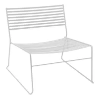 emu - chaise de jardin lounge aero - blanc/pxhxp 66x64x70cm
