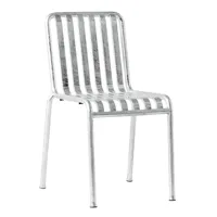 hay - chaise de jardin palissade galvanisé - acier/galvanisé/lxhxp 47x80x56cm