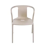 magis - chaise avec accoudoirs air armchair - beige/mat/pour interieur et exterieur