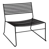 emu - chaise de jardin lounge aero - noir/pxhxp 66x64x70cm