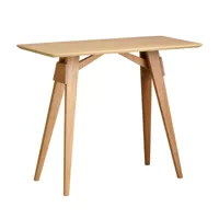 design house stockholm - table console arco - chêne/lxlxh 73x42x90cm
