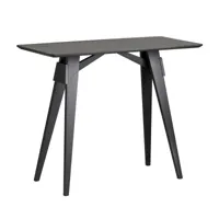 design house stockholm - table console arco - noir/teinté/lxlxh 73x42x90cm