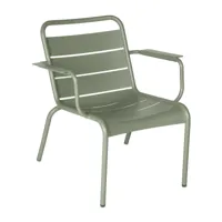 fermob - fauteuil lounge luxembourg - cactus/texturé/lxhxp 71x74x73cm/résistant aux uv