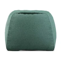 freistil rolf benz - pouf freistil 173 - turquoise pastel/étoffe 1053(100% polyester)/h x ø 37x55cm