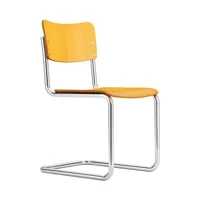 thonet - chaise d'enfants cantilever s 43 k - ambre tp 121/teinté/lxhxp 31x61x41cm/structure acier tubulaire chromé