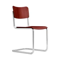 thonet - chaise d'enfants cantilever s 43 k - rouge rubis tp 134/teinté/lxhxp 31x61x41cm/structure acier tubulaire chromé