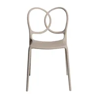 driade - chaise de jardin sissi - beige/mat/pxhxp 48x83x57cm