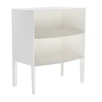 kartell - ghost buster - commode - blanc/opaque