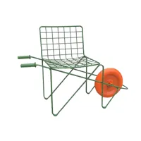 magis - chaise enfant trotter me too - vert/laqué/pxhxp 32x53x36,5cm