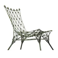 cappellini - chaise knotted - sand/carbone/lxhxp 53x69x64cm