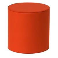 hey-sign - tabouret rondo - mango/orange/épaisseur de feutre 3mm/h x ø 45x45cm