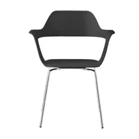 radius - fauteuil mu - noir/lxhxp 56x57x60cm/châssis chrome