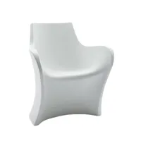 b-line - chaise avec accoudoirs woopy - blanc/lxhxp 76,3x85,2x64cm