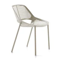 fast - niwa - chaise de jardin - gris poudre/pxhxp 51x78x51cm