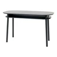 schönbuch - table de bureau bureau - noir/laqué/lxhxp 120x74x60cm