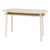 schönbuch - table de bureau bureau - érable/laqué/lxhxp 120x74x60cm