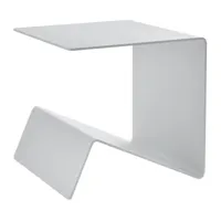 müller möbelwerkstätten - table d'appoint buk - blanc/revêtu par poudre/lxhxp 35x34,3x35cm/épaisseur 0,5cm/multifonctionnel