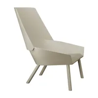 e15 - e15 ec03  eugene - fauteuil - gris/laqué/lxpxh 76x89x100cm