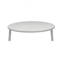 e15 - e15 pa05 leila - table basse - blanc/ø 70cm