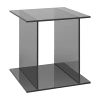 e15 - table d'appoint drei - gris/lxpxh 40x40x40cm