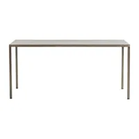 pedrali - table à manger fabbrico tfa 160x80cm - acier/galvanisé/lxhxp 160x80x73.5cm/ne convient pas pour une utilisation en extér