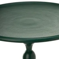 pols potten - table d'appoint classic - vert foncé/h 55cm x ø 46cm