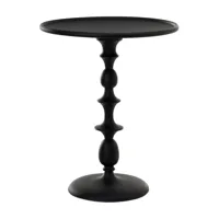 pols potten - table d'appoint classic - noir/h 55cm x ø 46cm