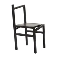 frama - chaise 9.5° - noir/lxhxp 45x85x40cm