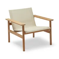 fritz hansen - skagerak - chaise longue skagerak pelago - sable/avec suntexture/pxhxp 75x69,5x69cm